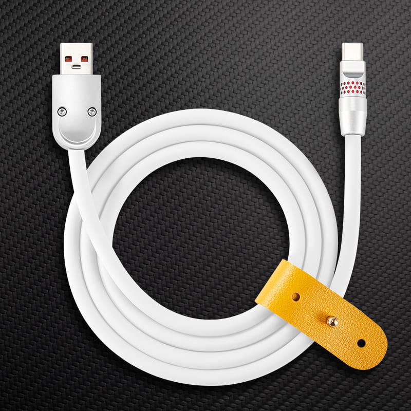 "Smile Chubby" 100W Fast Charge Cable With RGB Glow - Image 44