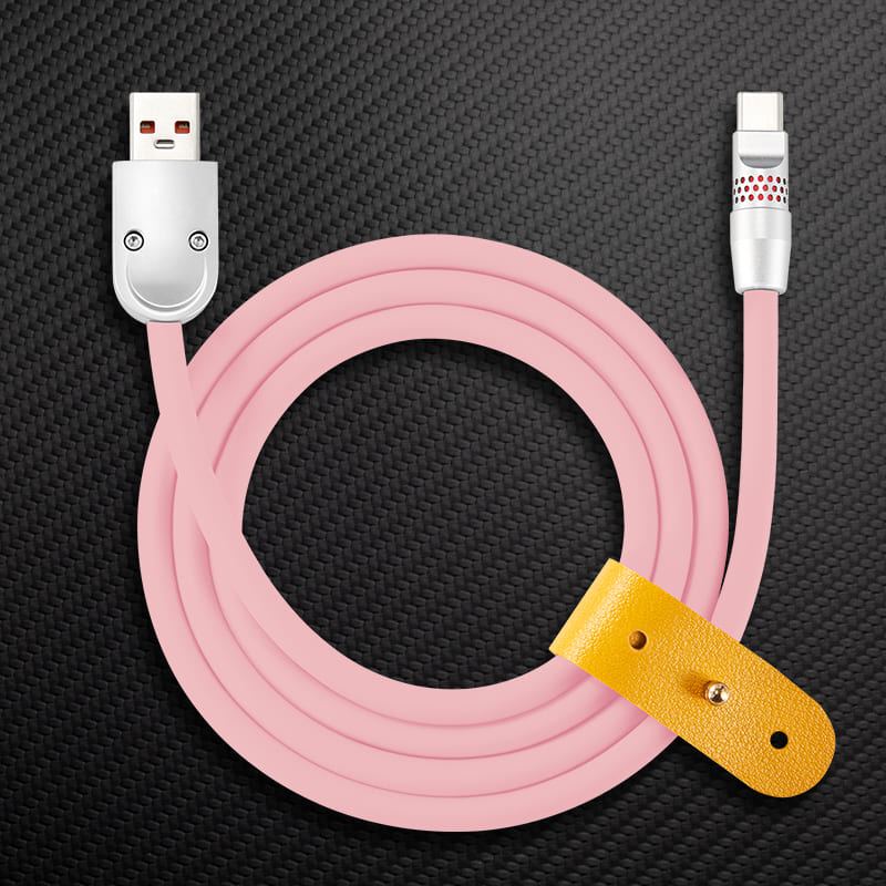 "Smile Chubby" 100W Fast Charge Cable With RGB Glow - Image 46