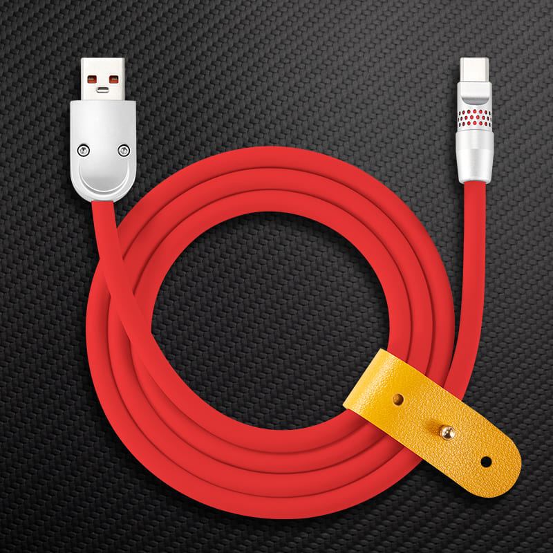 "Smile Chubby" 100W Fast Charge Cable With RGB Glow - Image 47