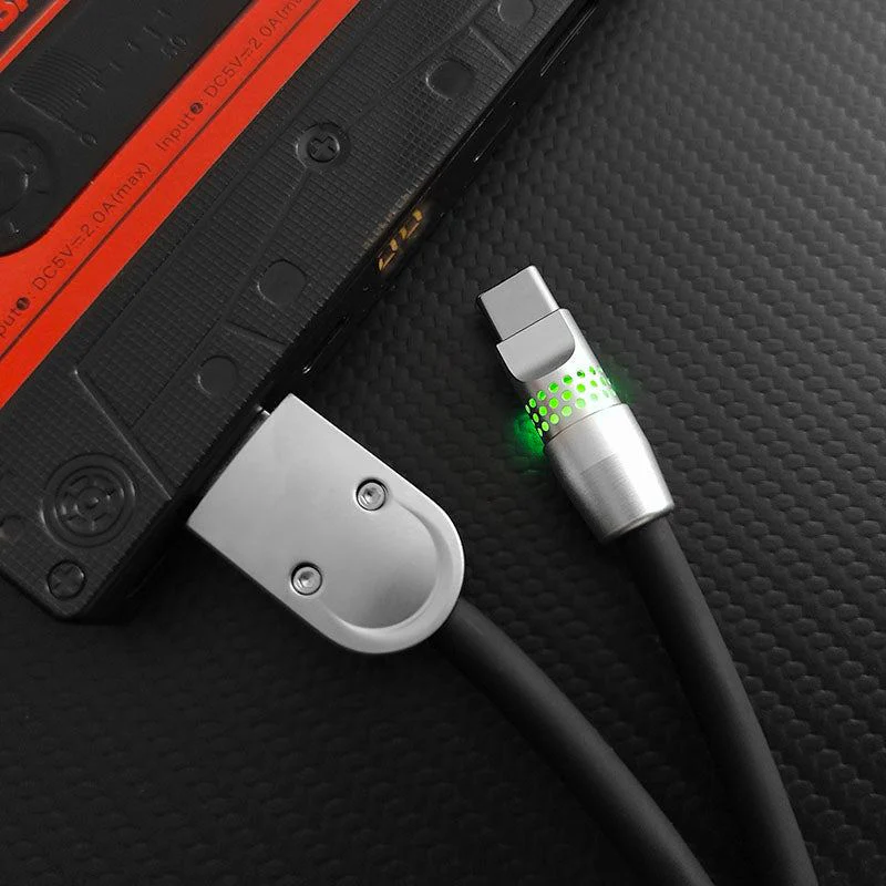 "Smile Chubby" 100W Fast Charge Cable With RGB Glow - Image 5