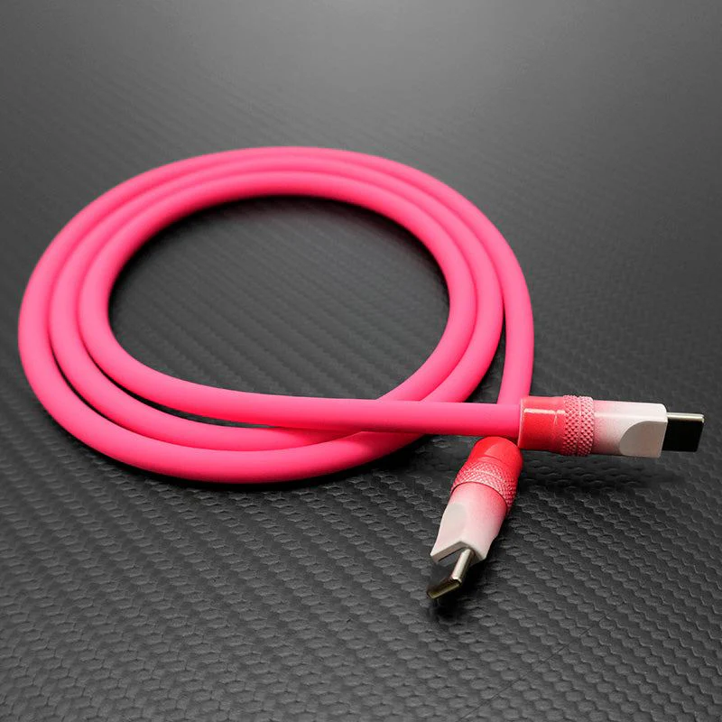 "Gradient Chubby" 240W Gradient Dopamine Charging Cable - Image 3