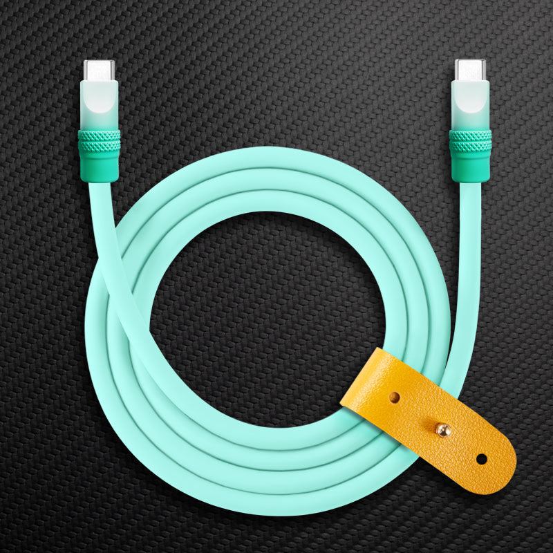 "Gradient Chubby" 240W Gradient Dopamine Charging Cable - Image 8