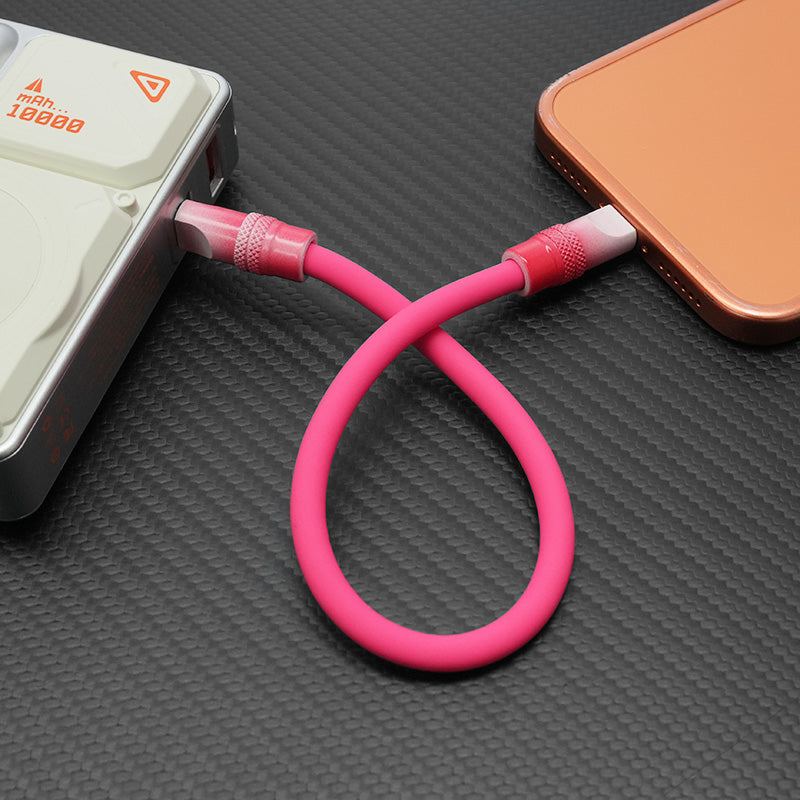 "Gradient Chubby" 240W Gradient Dopamine Power Bank Friendly Cable - Image 2