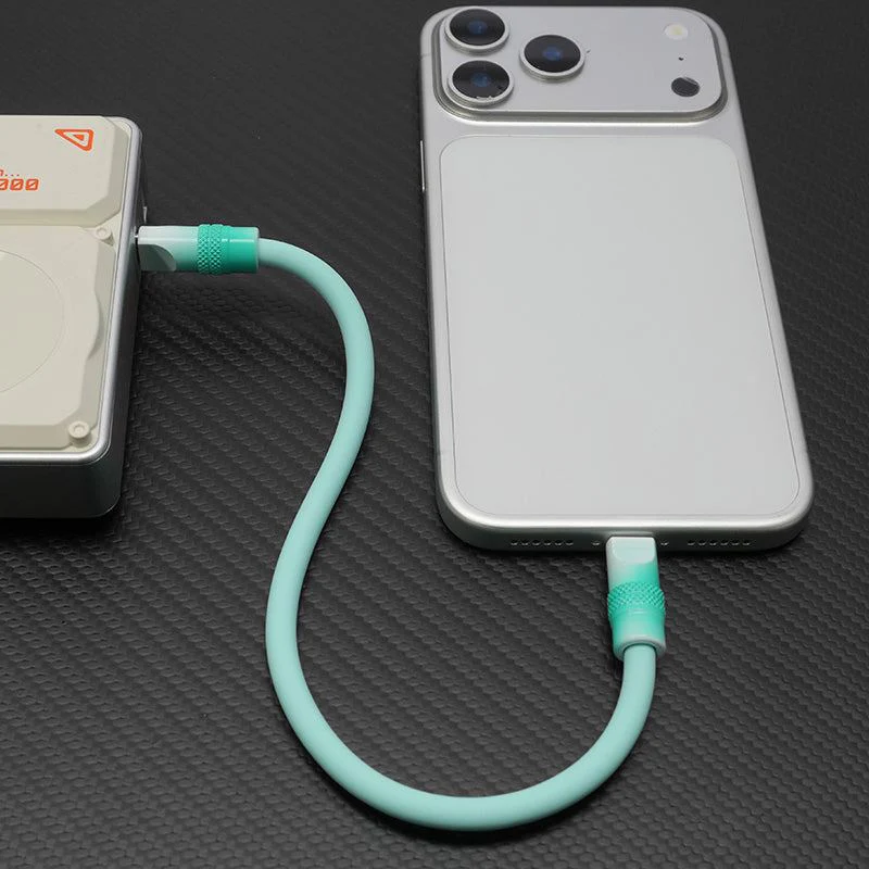 "Gradient Chubby" 240W Gradient Dopamine Power Bank Friendly Cable - Image 5