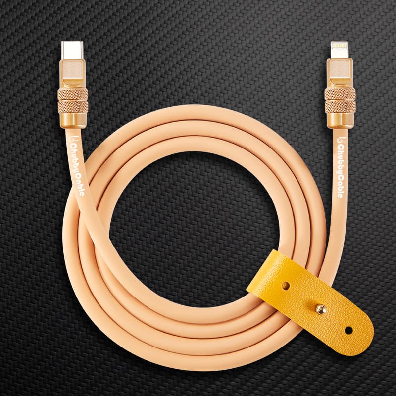 "Desert Titanium" Luxury Gold Charging Cable - Image 8