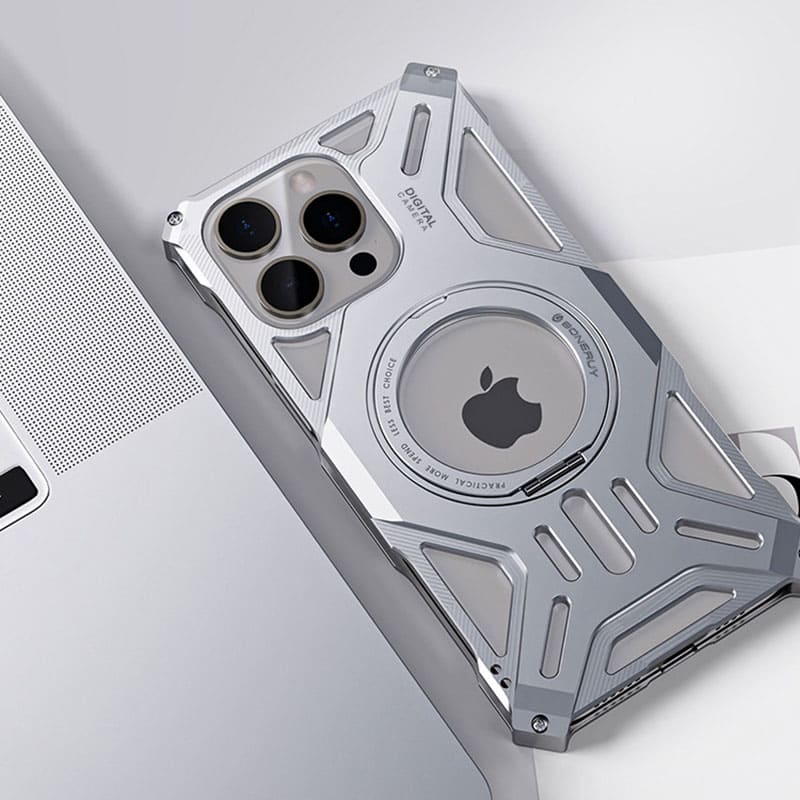 ChubbyArmor MechaMag - Magnetic Case With Adjustable Stand For iPhone - Image 6