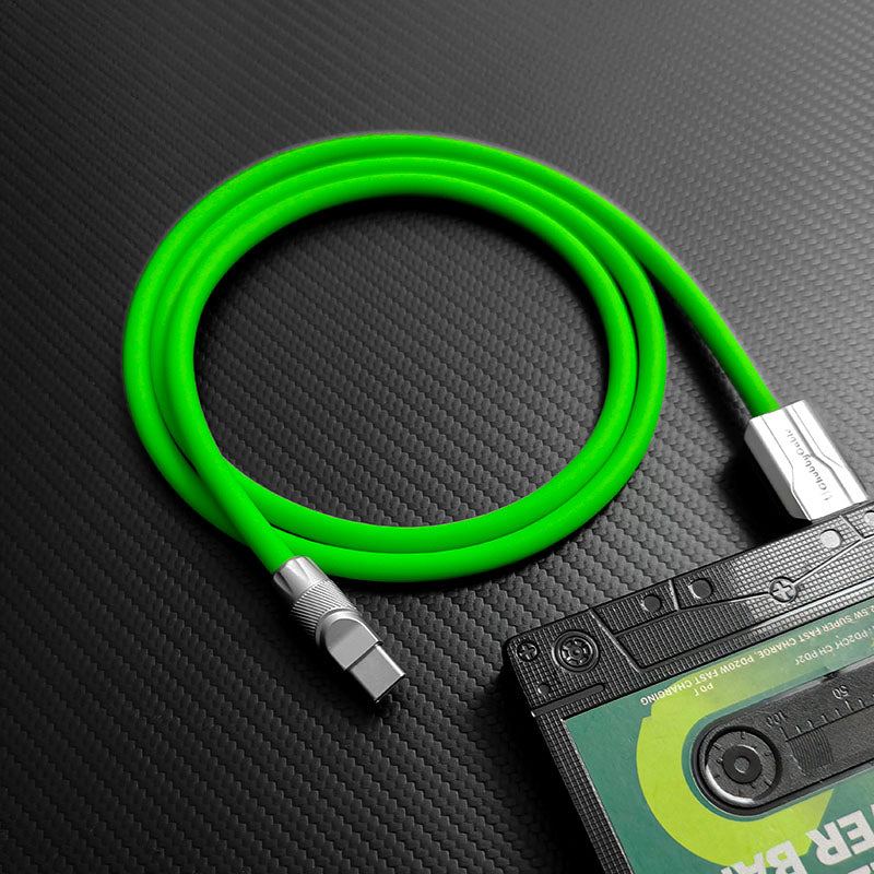 "Mecha Chubby" 240W Fast Charging Cable - 16 Vibrant Colors & Usb-C Only - Image 3