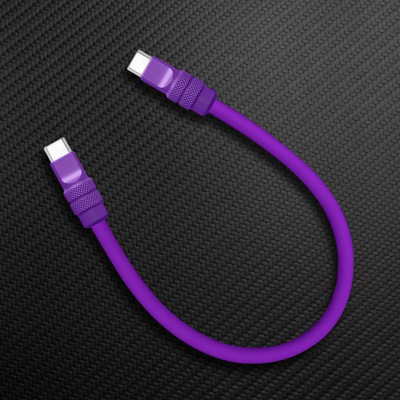 "Monochrome Chubby" Power Bank Friendly Cable - Silicone Material - Image 11