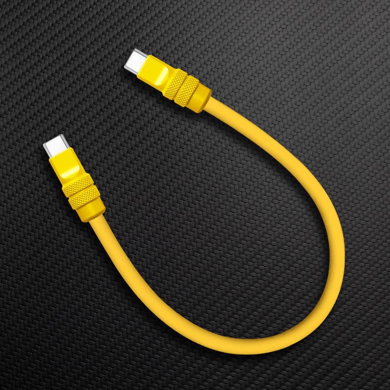 "Monochrome Chubby" Power Bank Friendly Cable - Silicone Material - Image 12