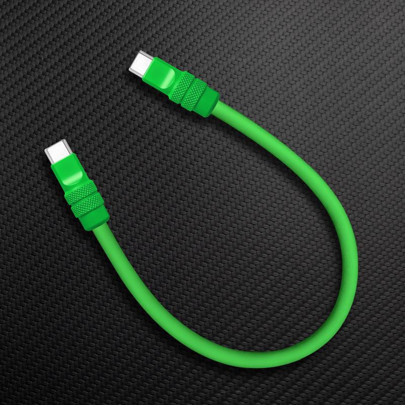 "Monochrome Chubby" Power Bank Friendly Cable - Silicone Material - Image 13