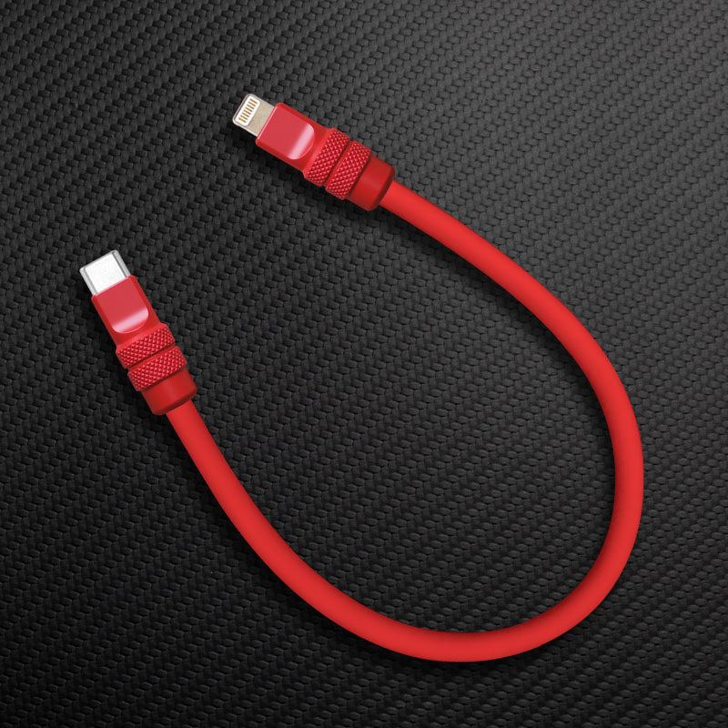 "Monochrome Chubby" Power Bank Friendly Cable - Silicone Material - Image 14