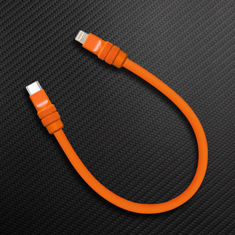 "Monochrome Chubby" Power Bank Friendly Cable - Silicone Material - Image 16
