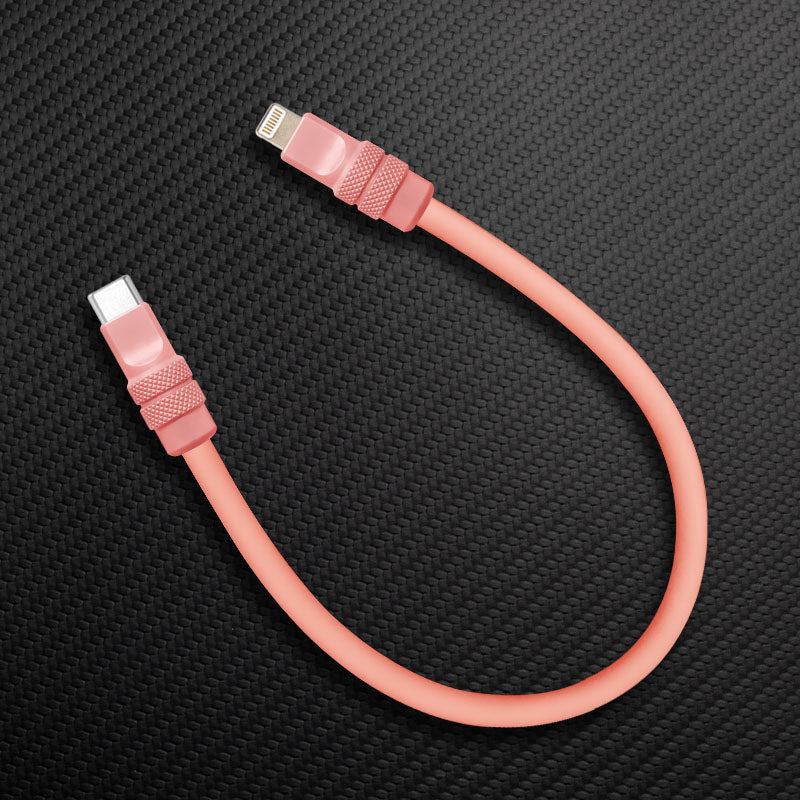 "Monochrome Chubby" Power Bank Friendly Cable - Silicone Material - Image 18