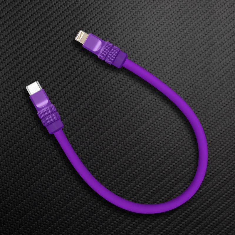 "Monochrome Chubby" Power Bank Friendly Cable - Silicone Material - Image 19