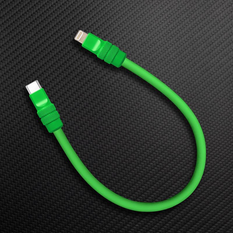 "Monochrome Chubby" Power Bank Friendly Cable - Silicone Material - Image 21