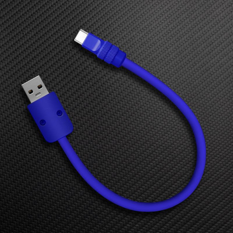 "Monochrome Chubby" Power Bank Friendly Cable - Silicone Material - Image 22