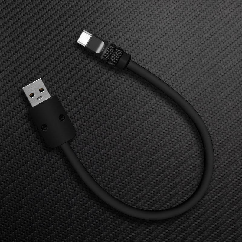 "Monochrome Chubby" Power Bank Friendly Cable - Silicone Material - Image 25