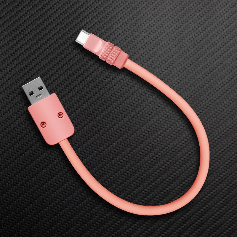 "Monochrome Chubby" Power Bank Friendly Cable - Silicone Material - Image 26