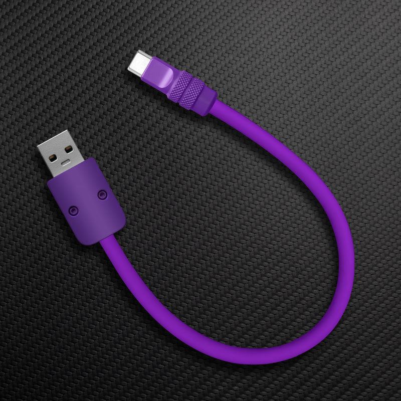 "Monochrome Chubby" Power Bank Friendly Cable - Silicone Material - Image 27