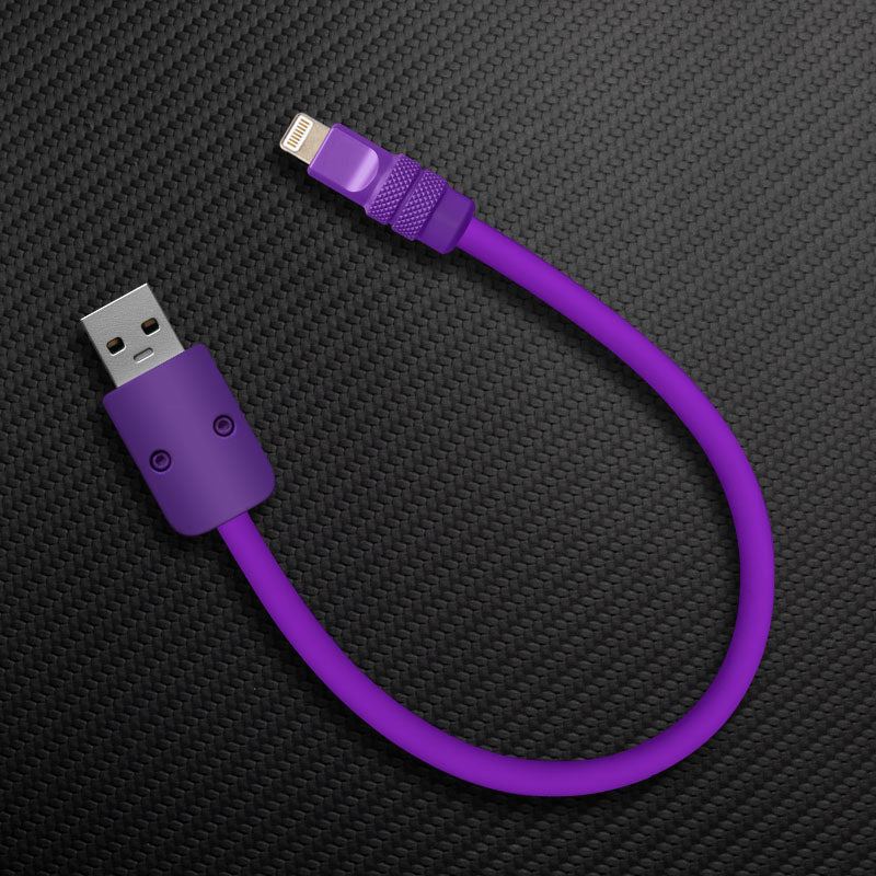 "Monochrome Chubby" Power Bank Friendly Cable - Silicone Material - Image 35