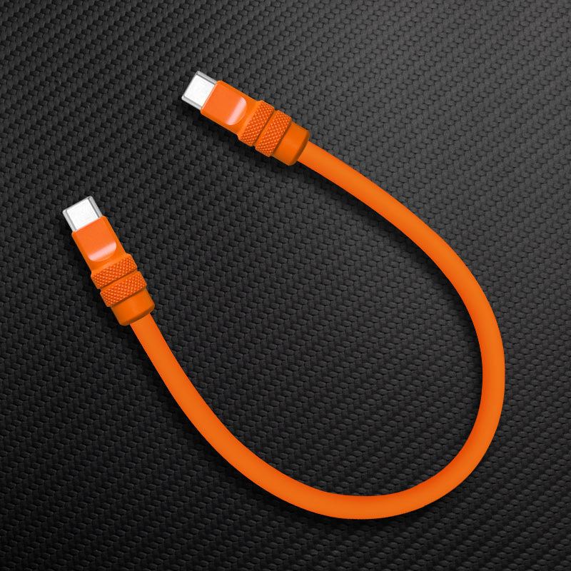 "Monochrome Chubby" Power Bank Friendly Cable - Silicone Material - Image 8