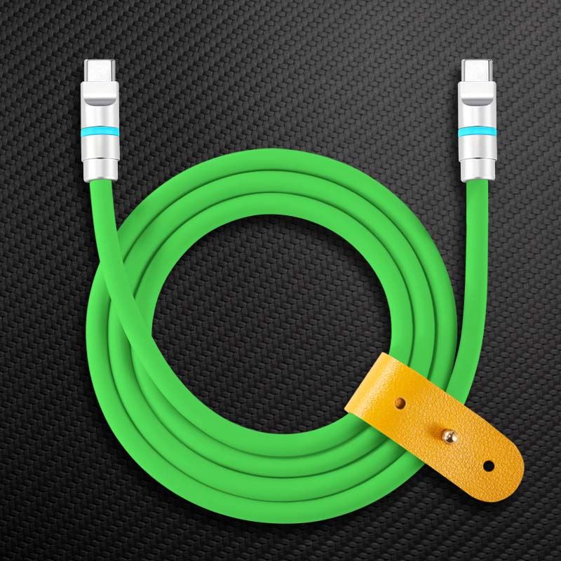 "Neon Chubby" Fast Charge Cable With Smart Light - Image 34
