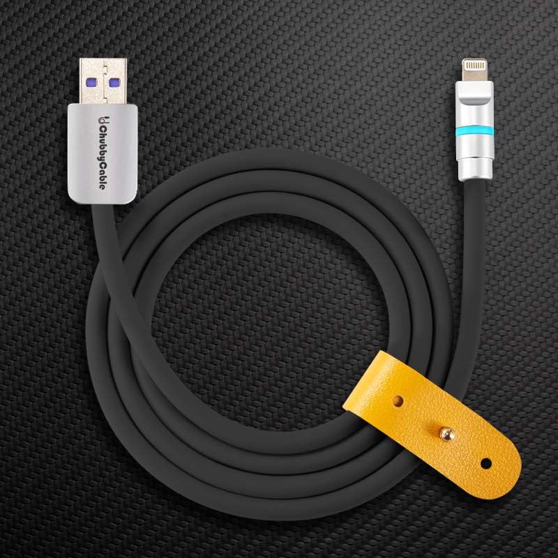 "Neon Chubby" Fast Charge Cable With Smart Light - Image 7