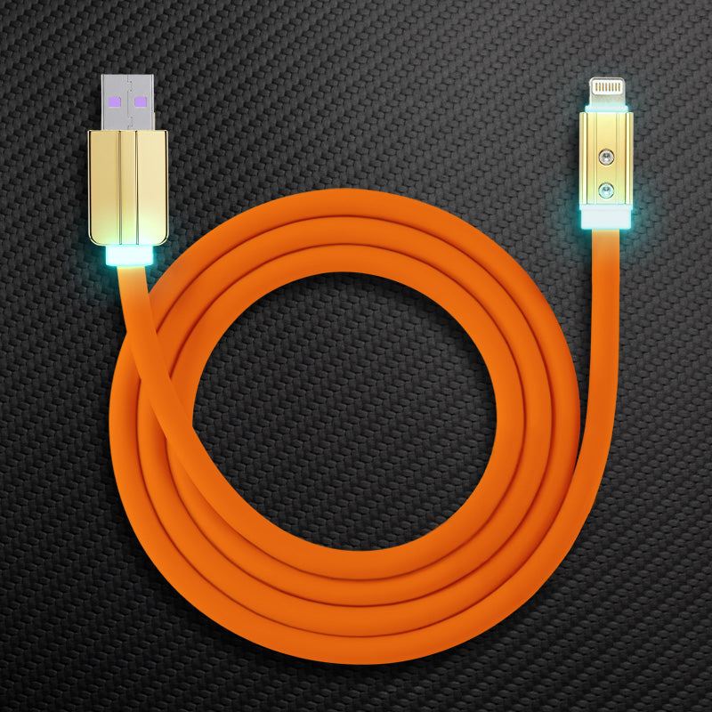 "Neon Chubby" Fast Charge Cable With Gold-plated Design - Image 14