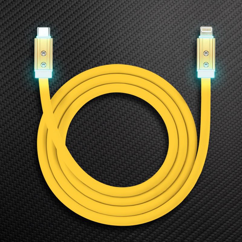 "Neon Chubby" Fast Charge Cable With Gold-plated Design - Image 24