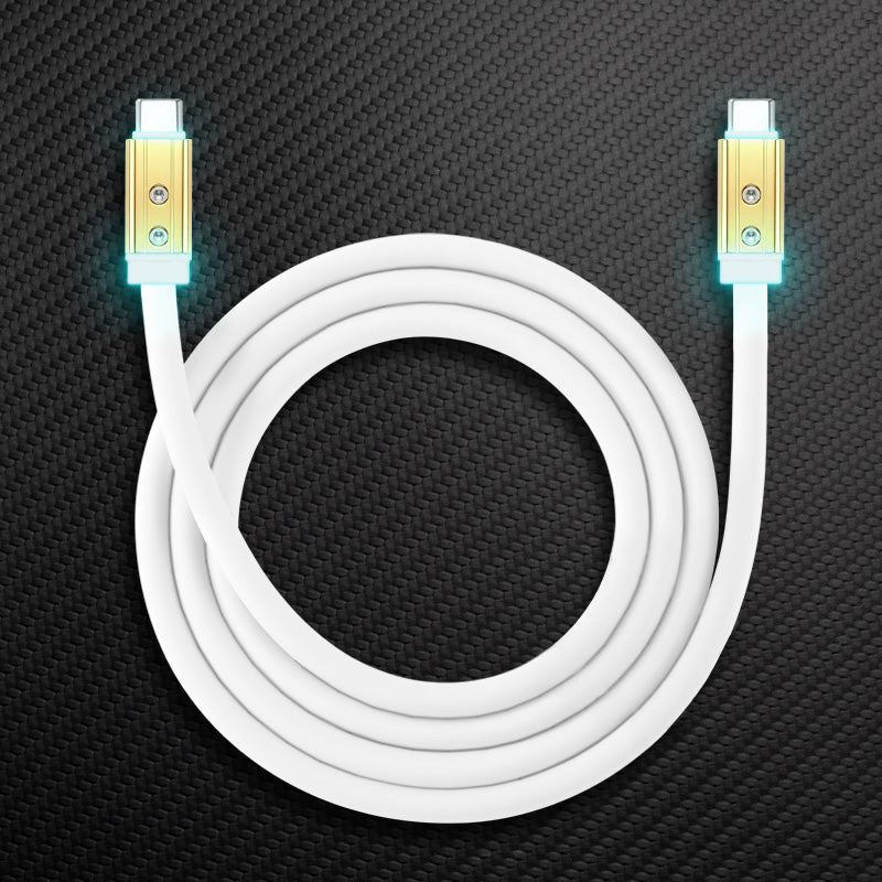 "Neon Chubby" Fast Charge Cable With Gold-plated Design - Image 43
