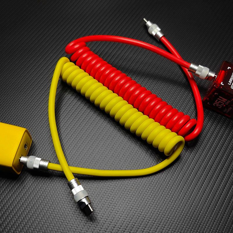 "Neon Chubby" Neon Glow Fast Charge Spring Cable with Gradient Illumination - Image 3