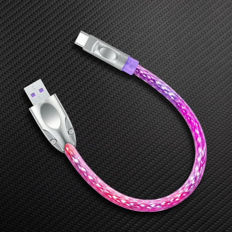 "Neon Chubby" Power Bank Friendly Color-Changing Luminous Cable - Image 8