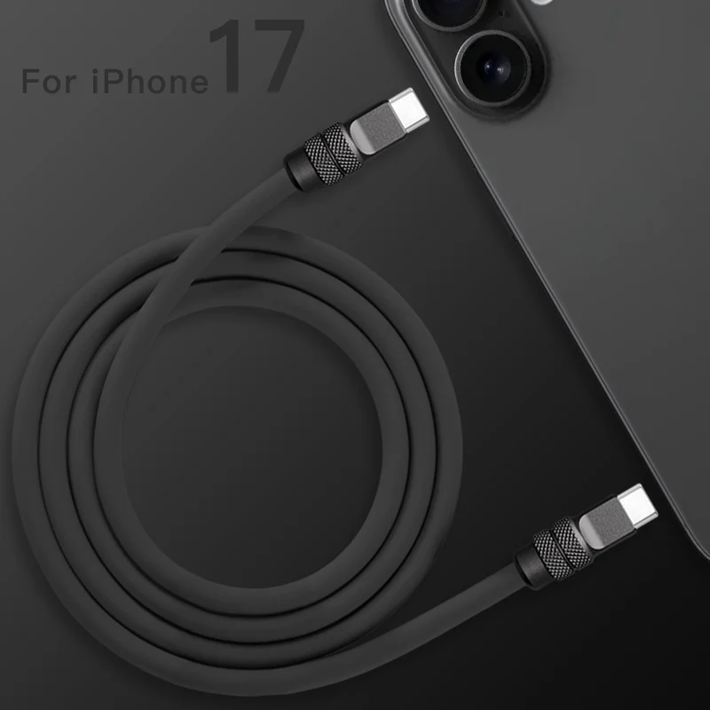 "Chubby 17" 240W Anodizing Fast Charging Cable For iPhone 17 - Image 13