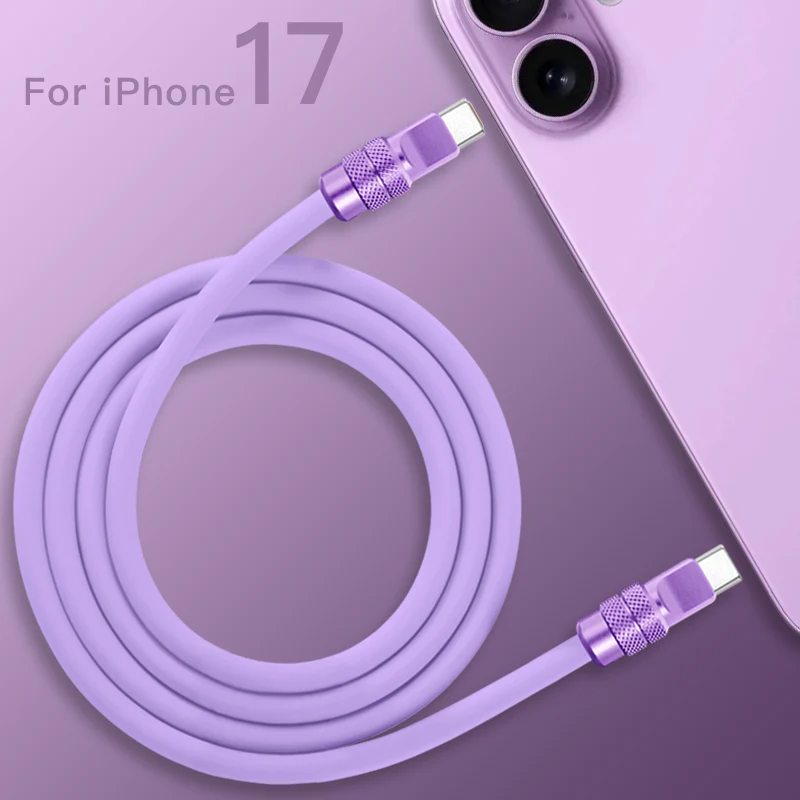 "Chubby 17" 240W Anodizing Fast Charging Cable For iPhone 17 - Image 16