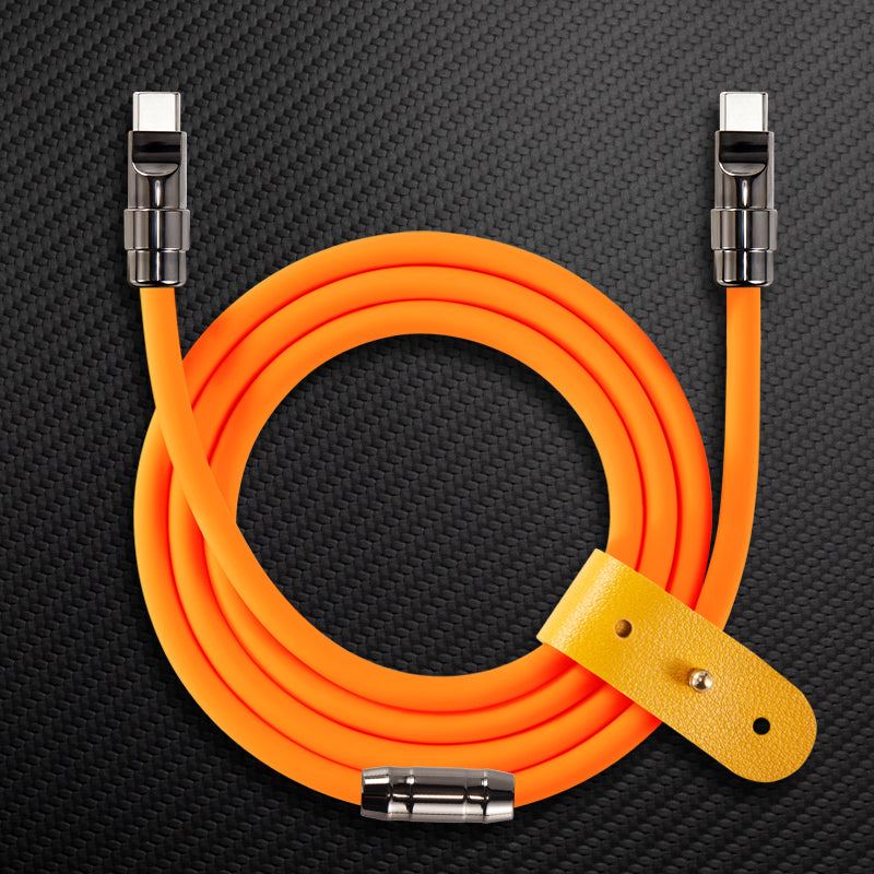“Obsidian Edition“ 240W Glossy Multi-Color Fast Charging Cable - Image 8