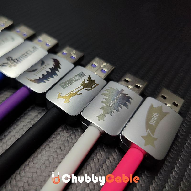 ChubbyCable® Personalized Data Cables - Your Name, Your Style - Image 3