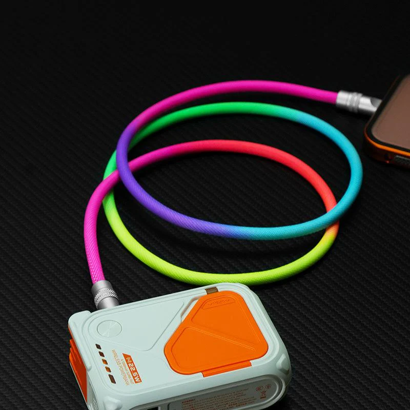"Rainbow Chubby" Colorful Charge Cable - Image 5