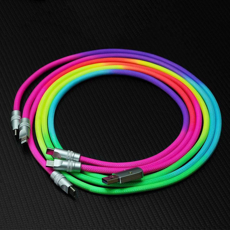 "Rainbow Chubby" Colorful Charge Cable - Image 6
