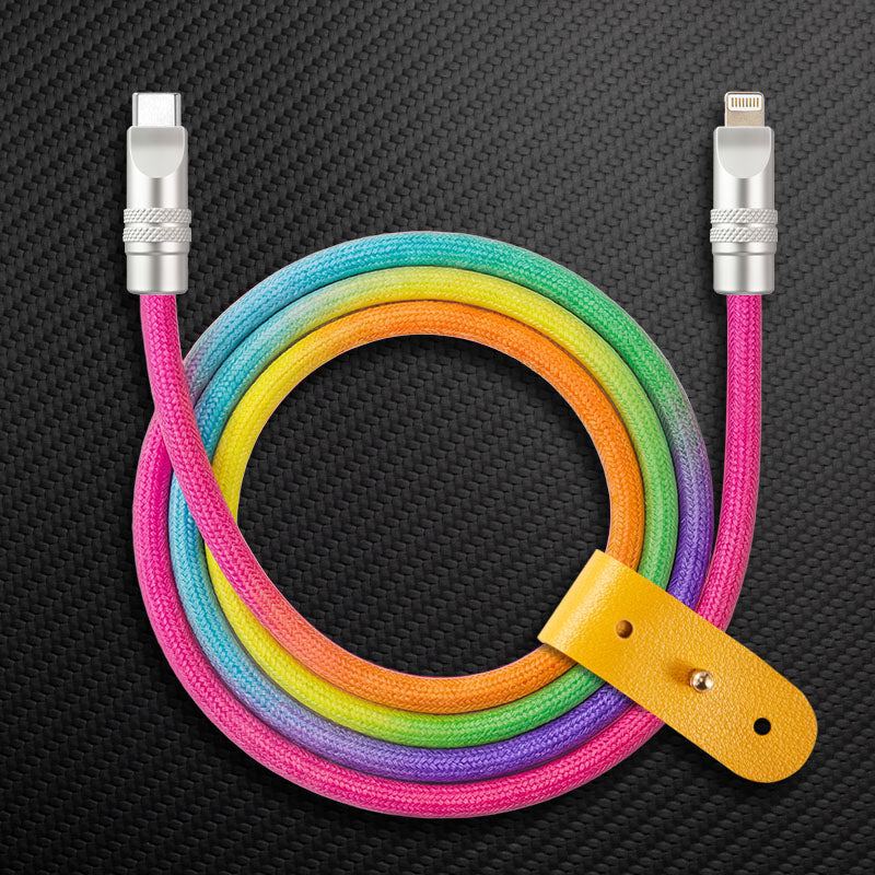 "Rainbow Chubby" Colorful Charge Cable - Image 8