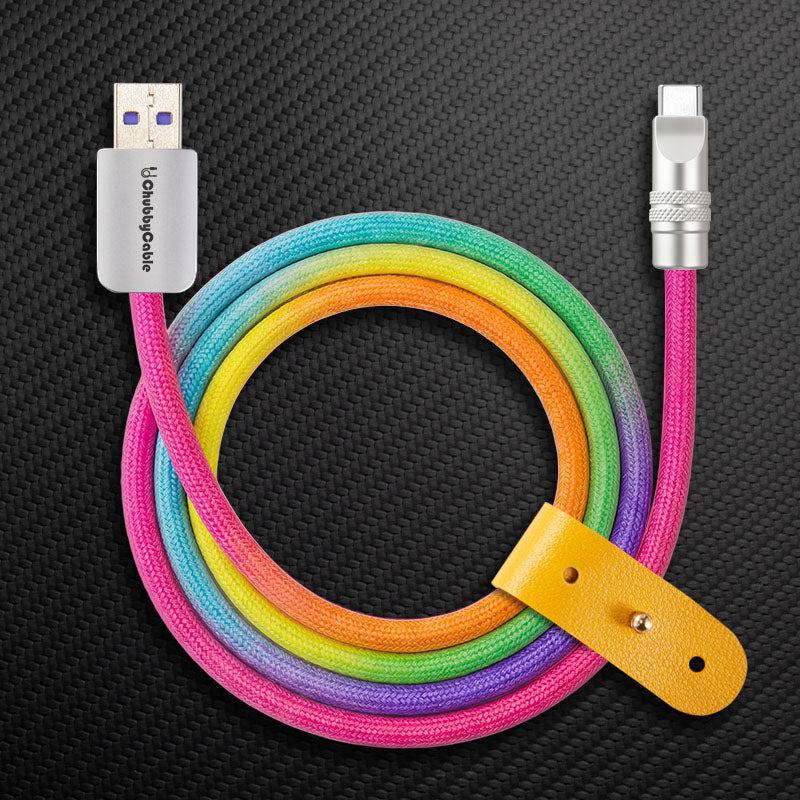 "Rainbow Chubby" Colorful Charge Cable - Image 9