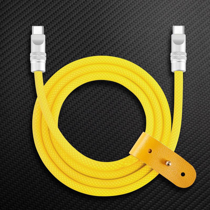 "See Through Chubby" Ultra Soft Transparent Braided Charging Cable - Image 10