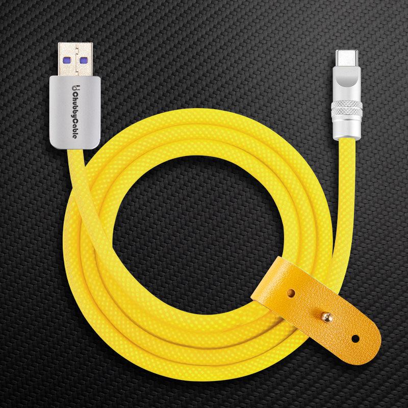 "See Through Chubby" Ultra Soft Transparent Braided Charging Cable - Image 12