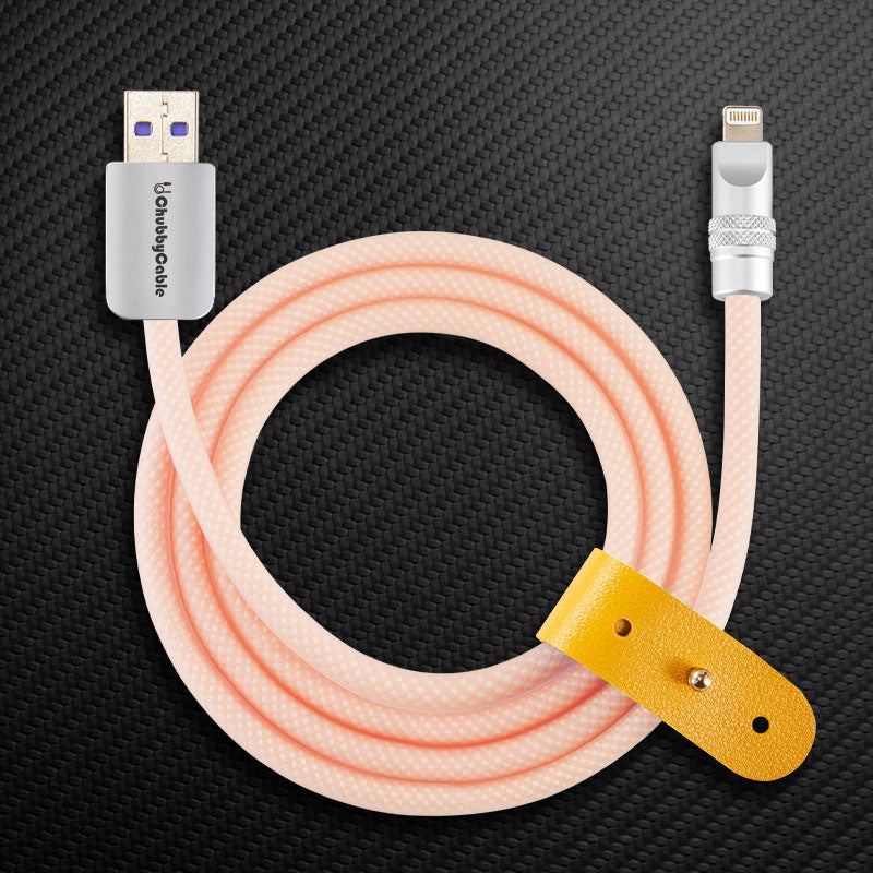 "See Through Chubby" Ultra Soft Transparent Braided Charging Cable - Image 9