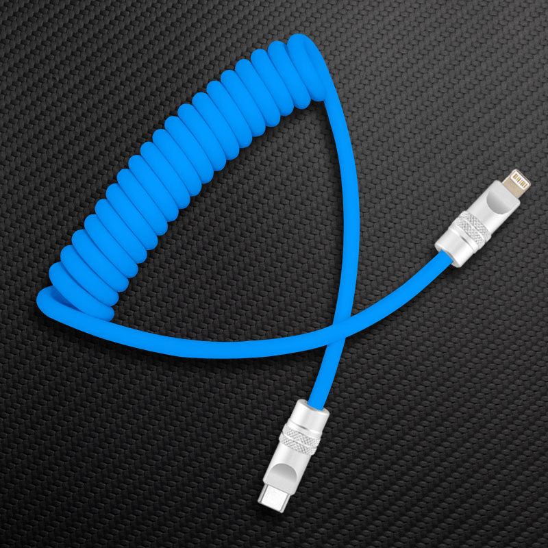 "Soft Chubby" 240W Spring Silicone Fast Charge Cable - Image 29