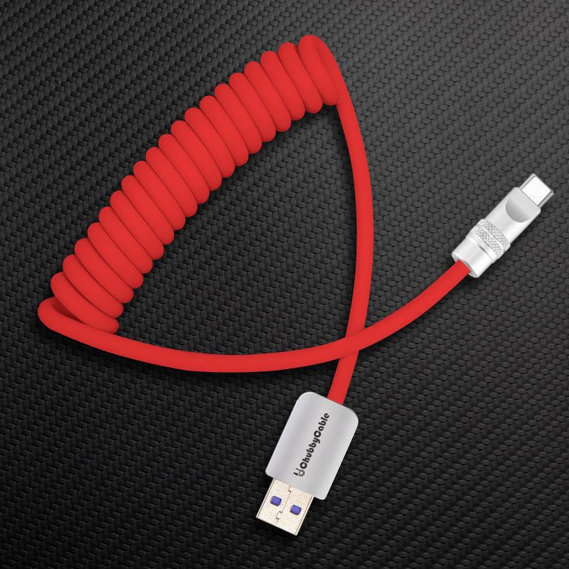 "Soft Chubby" 240W Spring Silicone Fast Charge Cable - Image 34