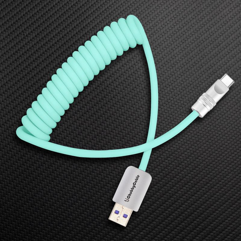 "Soft Chubby" 240W Spring Silicone Fast Charge Cable - Image 38