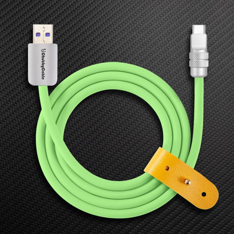 "Spiral Exture" 240W Metal Connect Fast Charging Cable - Image 14