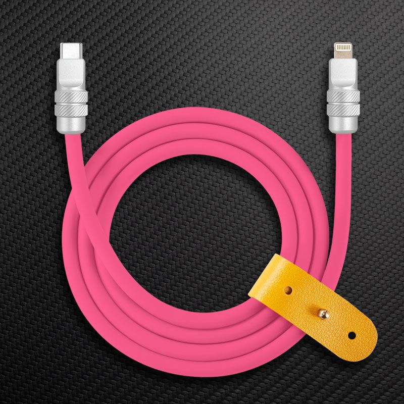 "Spiral Exture" 240W Metal Connect Fast Charging Cable - Image 52