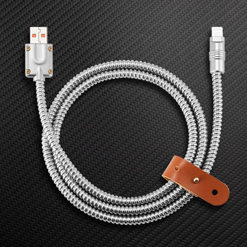 "SteelGuard Max" Ultimate Anti-Bite Reinforced Charging Cable - Image 9