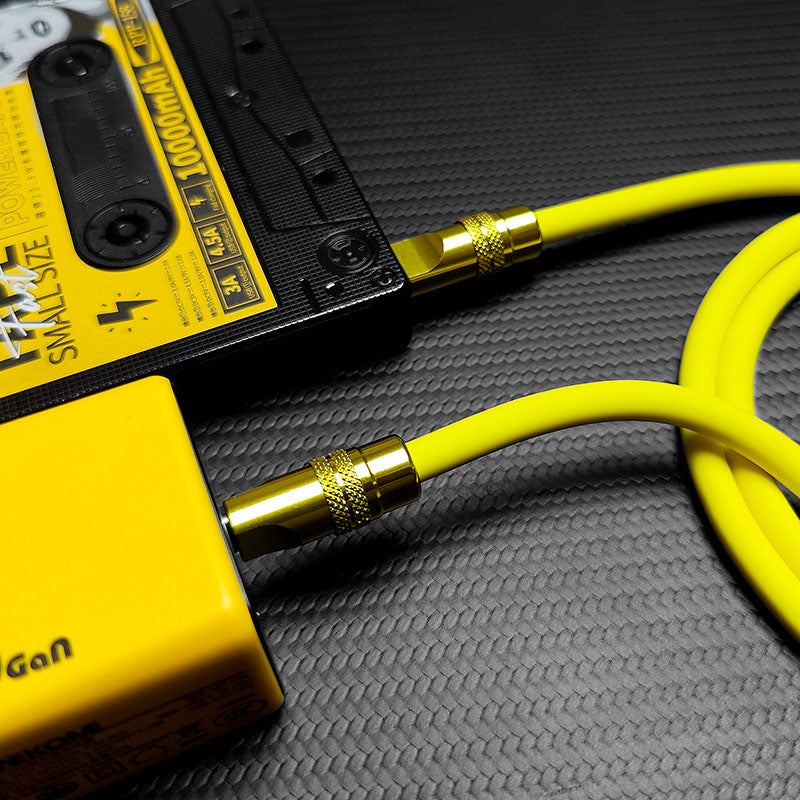 "TechnoGloss" 240W Reflective Shine Charge Cable (C+Lightning) - Image 2